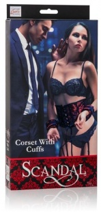 Наручники с корсетом Scandal Corset with Cuffs