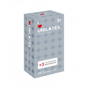 Презервативы Unilatex Dotted 12шт.