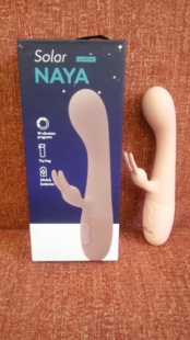 Вибратор кролик Naya цвет персиковый