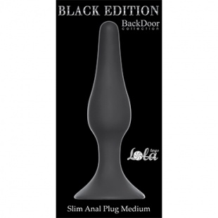 АНАЛЬНАЯ ВТУЛКА LOLA TOYS SLIM ANAL PLUG MEDIUM GREY