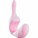 Безремневой страпон анальный Share XS, розовый