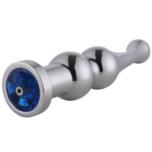 Анальная пробка с вибрацией RUNYU "RY-122", Silver