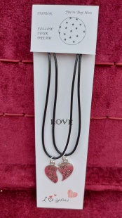 Парные подвесы Любовь  в ассортимете 