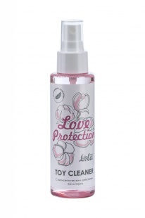 ЛОСЬОН АНТИСЕПТИЧЕСКИЙ TOY CLEANER LOVE PROTECTION 110 МЛ