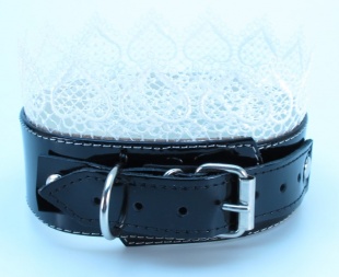 ОШЕЙНИК С КРУЖЕВОМ BDSM LIGHT