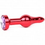 Металлическая анальная втулка L103мм D28mm 80г.