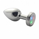 Пробка металлическая с LED подсветкой 