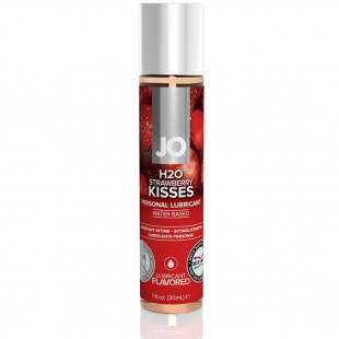 Ароматизированный JO H2O Клубничный поцелуй 30 мл