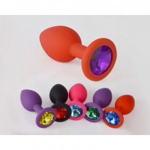 Плуг анальный, силиконовый, 34 мм