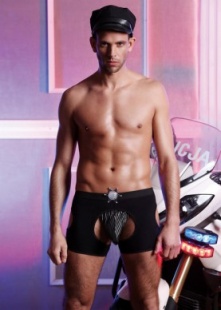  Костюм полицейского черный