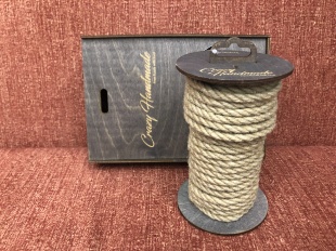 Веревка Хлопковая на бобине «Crazy Handmade» 10м