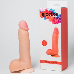 Bioclon Cyber реалистичный фаллоимитатор № 2 С мошонкой 863137 