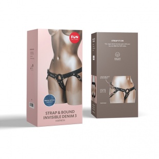 ТРУСЫ ДЛЯ СТРАПОНА Джинсовые "FUN FACTORY" HARNESS