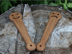 ПАДЛ (СМАЙЛ) ДОСКА дерево натурапьное