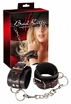 НАРУЧНИКИ С ЦЕПОЧКОЙ НА КАРАБИНАХ BAD KITTY NAUGHTY TOYS SHACKLE