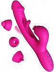 Иновационный вибратор кролик G Spot Ultra, розовый