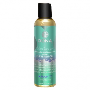 Массажное масло DONA Scented Massage Oil Naughty Aroma Sinful Spring 125 мл