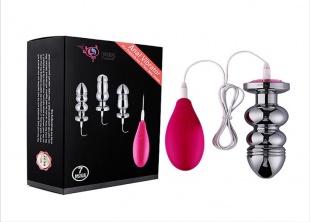 Анальная пробка с вибрацией RUNYU "RY-121", Silver