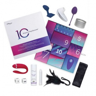 Набор для страстных пар We-Vibe Discover Gift Box, разноцветный