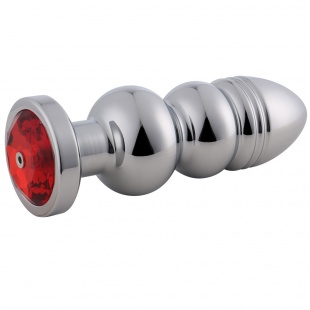 Анальная пробка с вибрацией RUNYU "RY-121", Silver