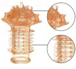 Насадка на палец для стимуляции клитора