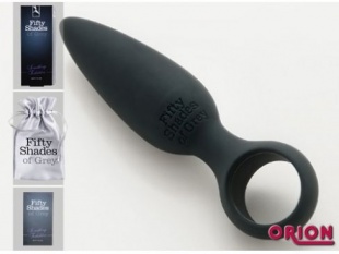 Анальная втулка "50 оттенков серого" Something Forbidden