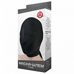 Маска-шлем универсальная глухая без прорезей Джага-Джага, черная