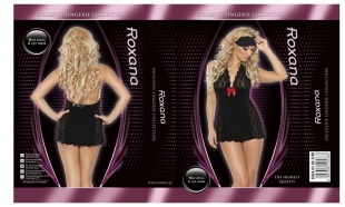 Комибинация+маска черные-S/M