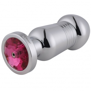 Анальная пробка с вибрацией RUNYU "RY-120", Silver