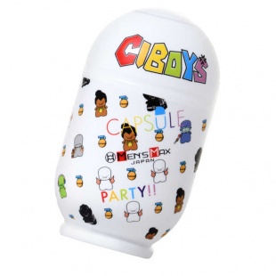 Мастурбатор CAPSULE Party, MensMax, прозрачный