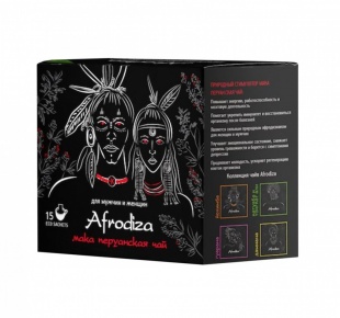 Чай Afrodiza №2 Макка Перуанская (15 саше)