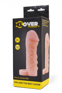 Насадка удлинняющая с кольцом TOYFA XLover 16 см