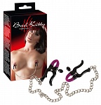 ЗАЖИМЫ ДЛЯ СОСКОВ BAD KITTY SILICONE NIPPLE CLAMPS