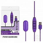 ВИБРОЯЙЦО ФИОЛЕТОВЫЙ POWERFUL  X USB MINI VIBRATOR WITH DIGITAL CONTROLLER