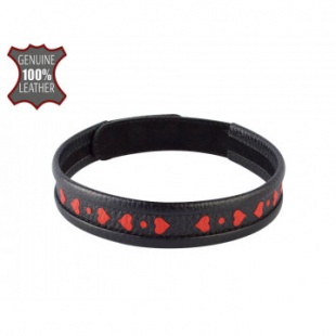 Ошейник с сердечками 3022-1