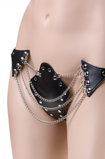 БИКИНИ ИЗ ЦЕПОЧЕК TOYFA THEATRE, OS, ЧЕРНЫЙ