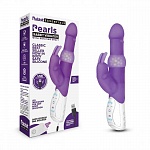 Вибратор с вращающимися шариками Pearls Rotating Rabbit Vibe, фиолетовый
