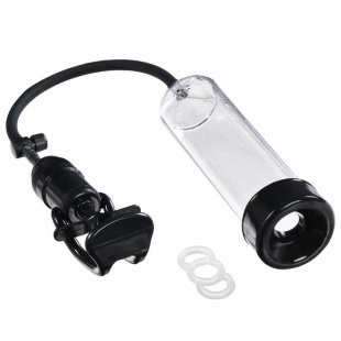 Вакуумная помпа для мужчин Discovery Diver, прозрачная