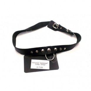 BDSM SCALA ОШЕЙНИК-РЕМЕШОК С ЗАКЛЕПКАМИ