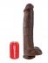 Фаллоимитатор-гигант мулат King Cock 15 Cock with Balls - Цена Фаллоимитатор-гигант мулат King Cock 15 Cock with Balls