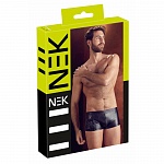 Трусы мужские с накладным карманом - черные - размер L