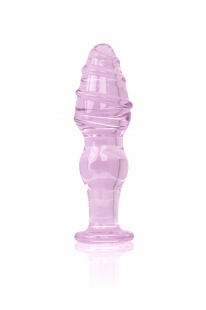 АНАЛЬНАЯ ВТУЛКА РЕБРИСТАЯ СТЕКЛО SEXUS GLASS
