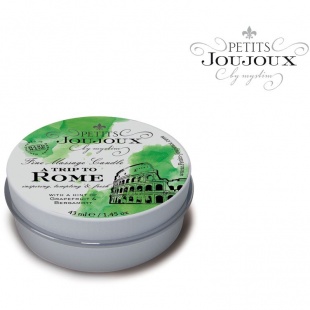 Массажная свеча Mystim Rome грейпфрут и бергамот 33 гр.