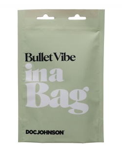 Вибропуля Doc Johnson  In A Bag Bullet Vibe – Черный