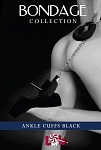 МЕХОВЫЕ ОКОВЫ НА НОГИ BONDAGE ЧЕРНЫЕ 