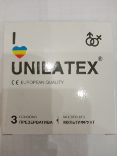 Презервативы Unilatex Multifruit 3шт.