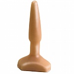 Анальная пробка с тонкой втулкой Биоклон ., телесная