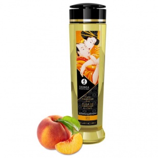 Масло массажное Shunga Erotic Massage Oil Активный Персик - 240 мл.