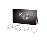 Украшение на грудь Mimi Bow серебряное