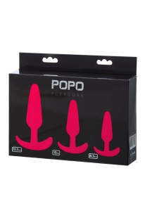 НАБОР ИЗ 3-Х АНАЛЬНЫХ ВТУЛОК POPO PLEASURE